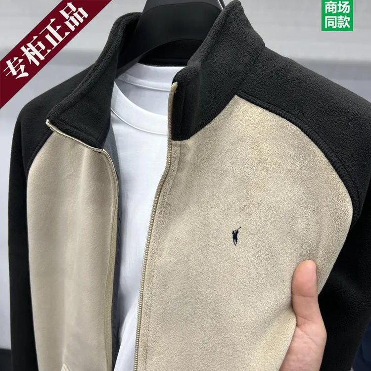 【澳门专柜正品】【奥莱品牌折扣】拉夫·劳伦马球男士抓绒摇粒绒