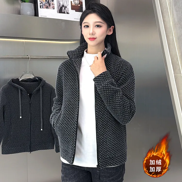 冬季时尚轻奢帅气休闲免烫抗褶皱夹克外套男JH670