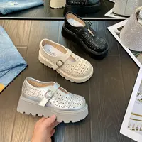 千之恋现货增高6CM2025秋季新款轻奢爆款多巴胺百搭透气女鞋8638