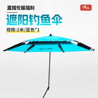 加固高档拐杖伞蓝色2米（福利品 勿拍）