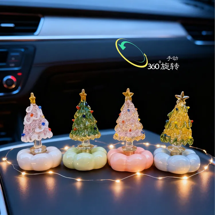 景德镇圣诞树陶阳新村转转葫芦摆件网红同款结晶釉陶瓷可爱送礼