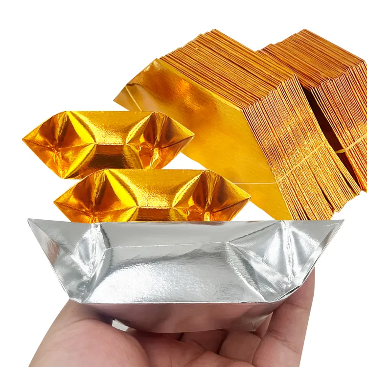 多种尺寸金银色手工折纸半成品包邮送袋子