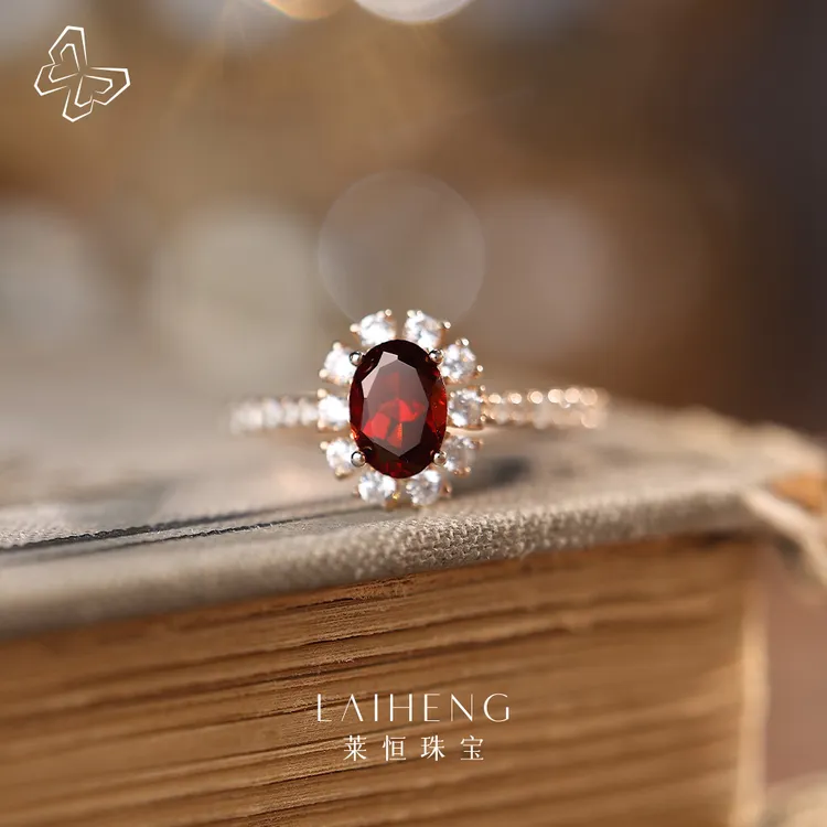 石榴石戒指 12090023