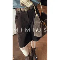 【mimius】U 复古摩登风百搭通勤显瘦半裙 G09327