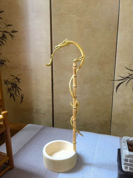 古锡金色龙挂香可以手动DIY