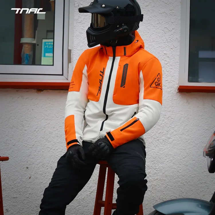 TNAC拓驰仓鼠秋冬摩托车骑行服男女同款机车赛车防水耐磨四季保暖