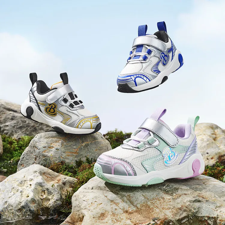 巴拉巴拉童鞋儿童学步鞋男童女童小童鞋子2025春新款舒适潮机能鞋