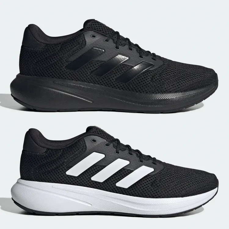 阿迪达斯RESPONSE RUNNER男女减震透气运动跑步鞋 IH6100 JR8058