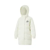 LINING李宁小童运动休闲中长款羽绒服外套YYMU006-B-B品