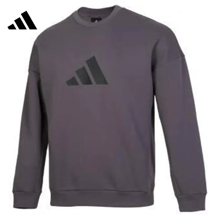 adidas阿迪达斯男子M FI 3BAR CRW欧若风针织无帽卫衣JD4903