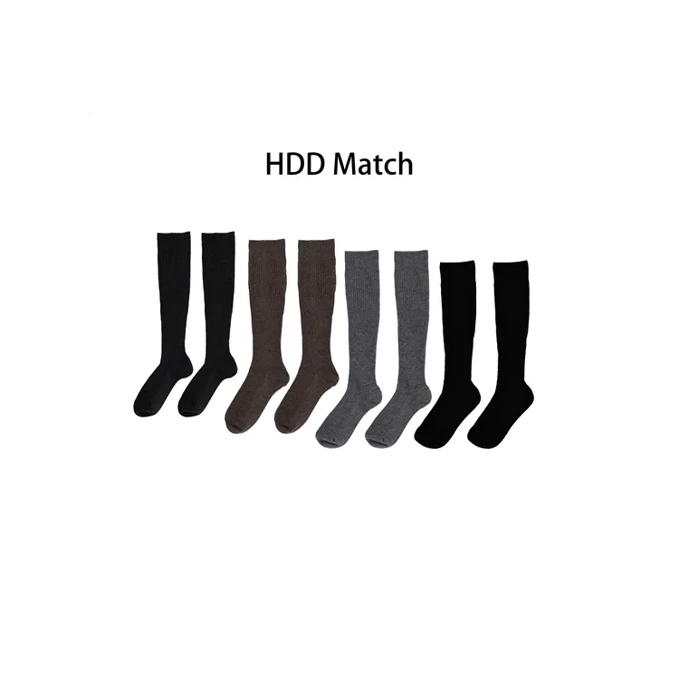 HDD- "百搭必备" 羊毛 秋冬暖暖百搭羊毛小腿袜中筒袜 Y9328 