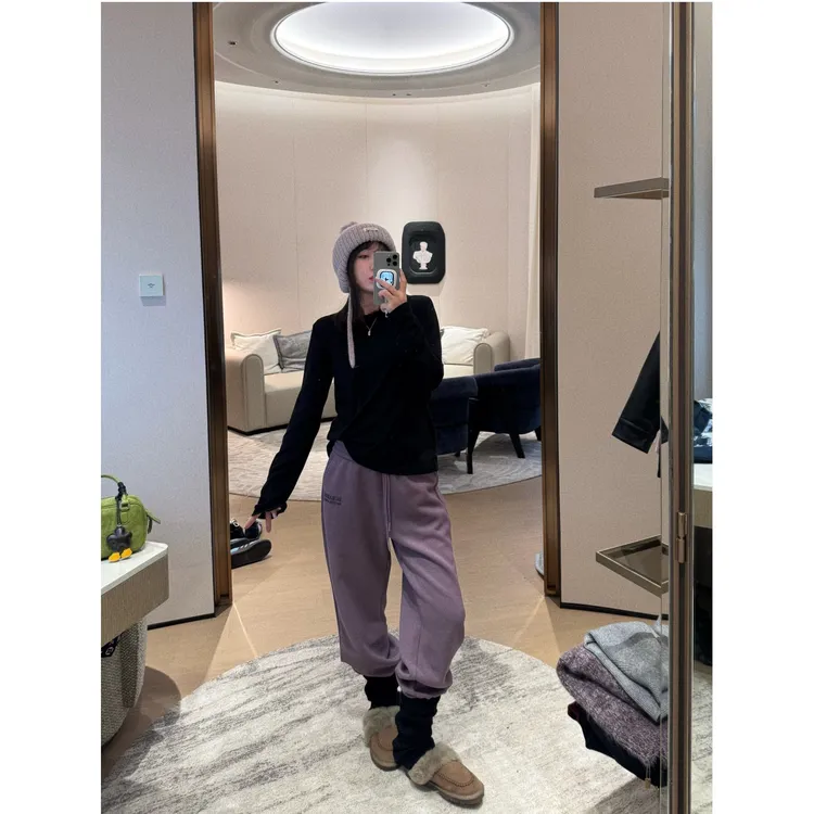 BETTER JOELAY-【森林雾语】宽松休闲裤经典垂感长裤KKH2377