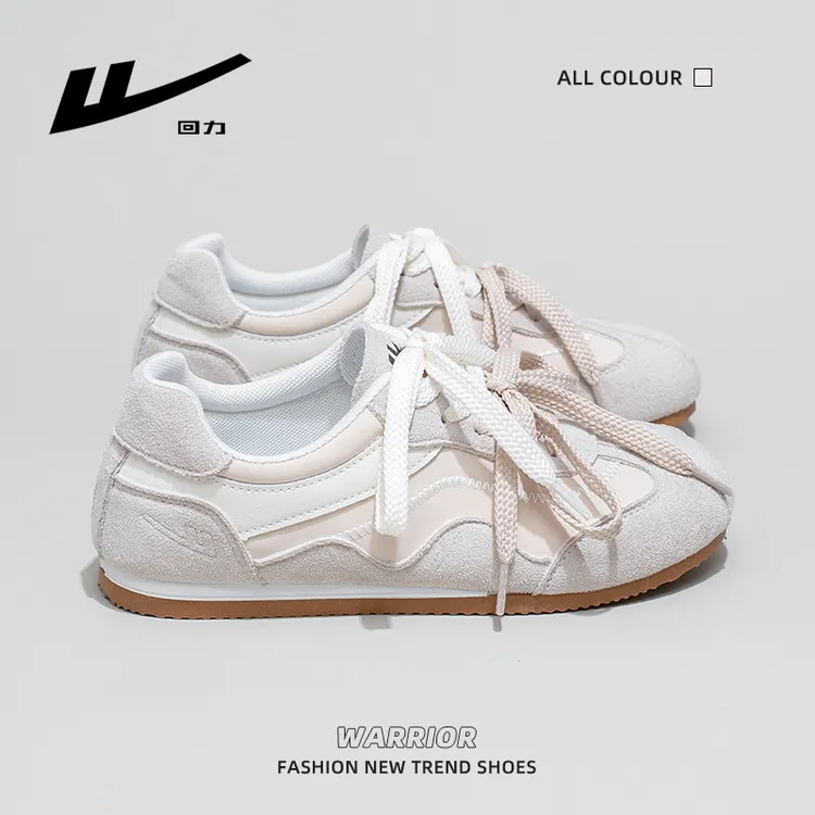 回力德训鞋女2025夏季新款复古百搭户外休闲运动板鞋子好穿又好搭