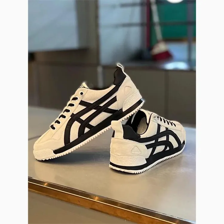 潮牌真皮阿甘男鞋2025春夏款运动时尚休闲鞋舒适轻便低帮平底板鞋