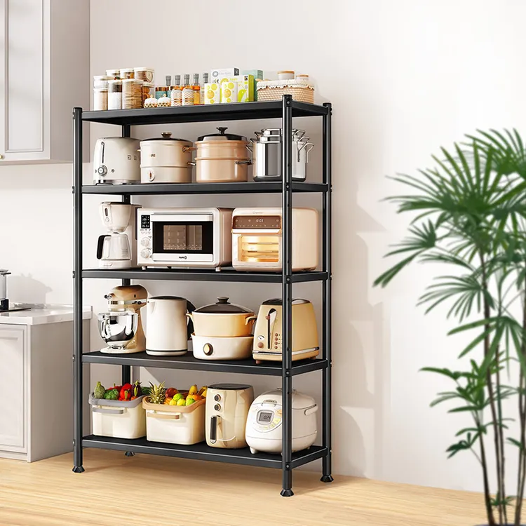 全尺寸碳钢置物架易安装碳钢承重耐用空间整理利器厨房客厅卫生间