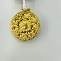 【思思专享】 足金999饰品 罗盘吊坠 3.88 GP