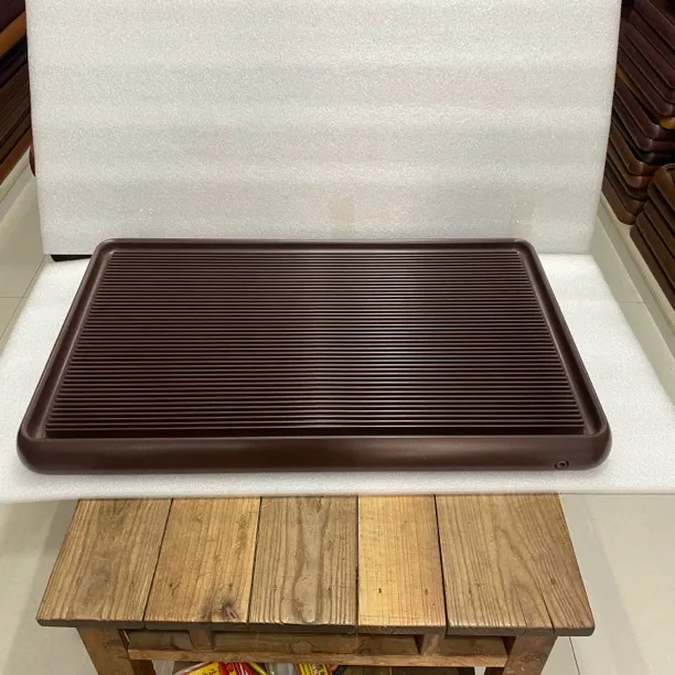 新款托盘紫檀料龙鳞纹电木茶盘纯打磨素盘简约家用功夫茶具茶台