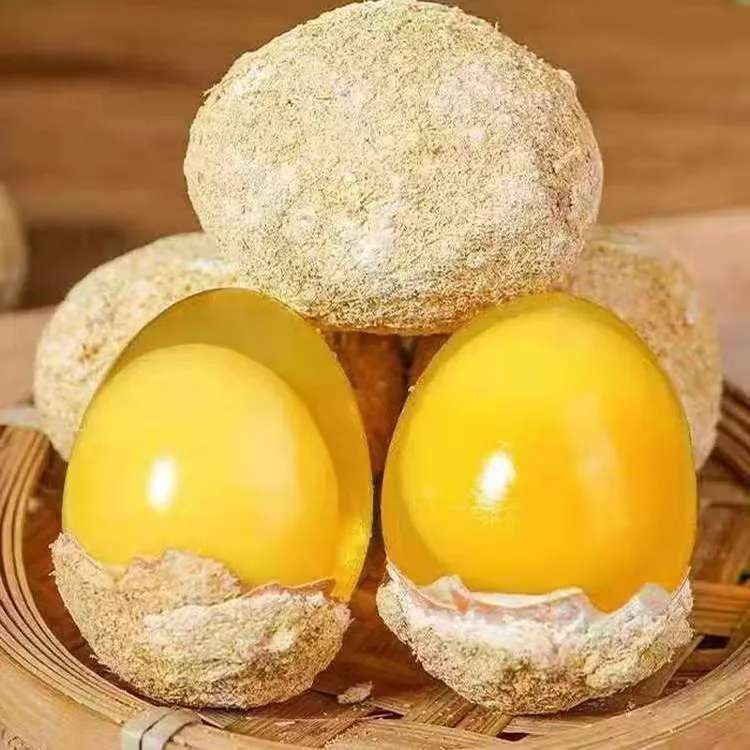 新鲜鸡蛋变蛋黄心变蛋松花皮蛋河南变蛋溏心蛋整箱包邮
