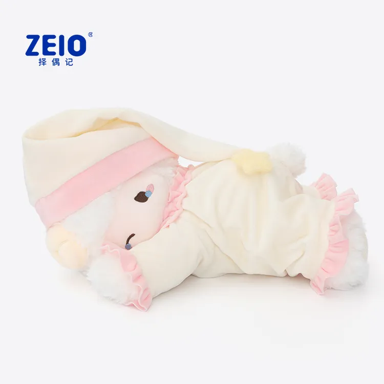 ZEIO择偶记趴姿泡芙小羊毛绒玩具公仔娃娃毛绒玩具生日圣诞礼物