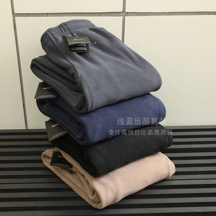 清仓捡漏！超厚超暖 版型出色不臃肿 秋冬男士户外运动裤束脚卫裤