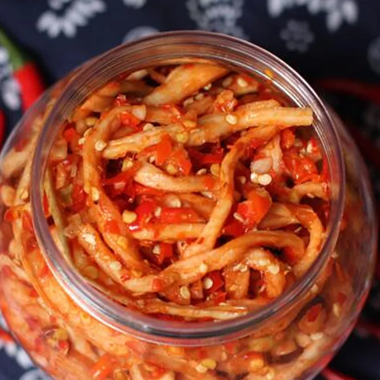 湖南特产剁椒脆口坛香香辣萝卜干下饭菜农家手工自制开胃下饭下粥