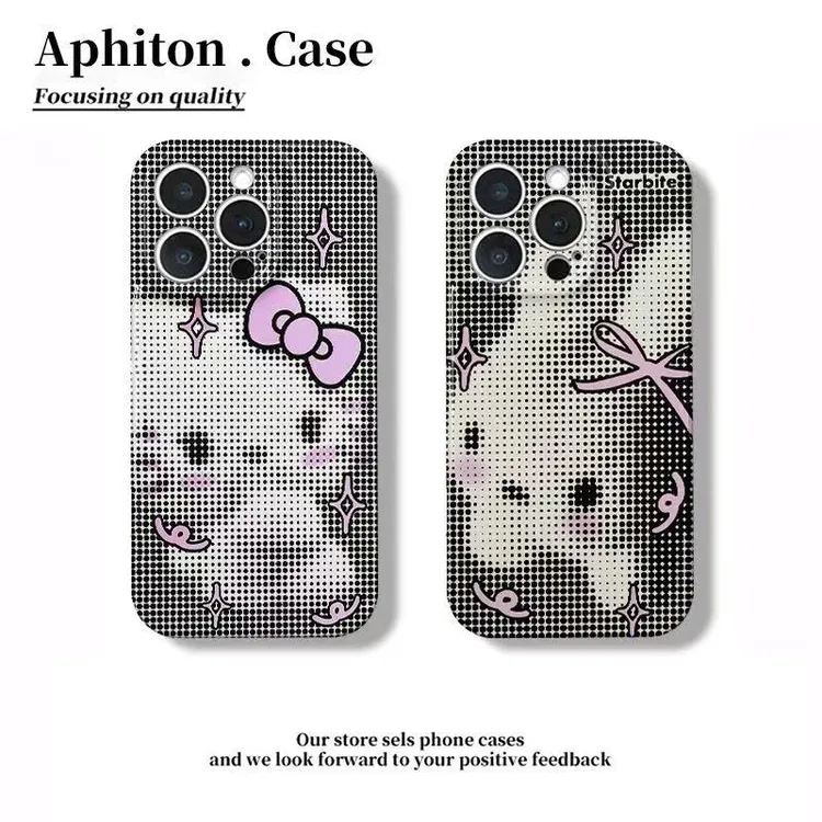 像素古小兔适用于苹果17华为oppo小米vivo一加荣耀菲林手机防摔壳