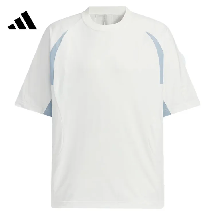 adidas阿迪达斯男款FUSTL P TEE SS针织无领短袖KB4621