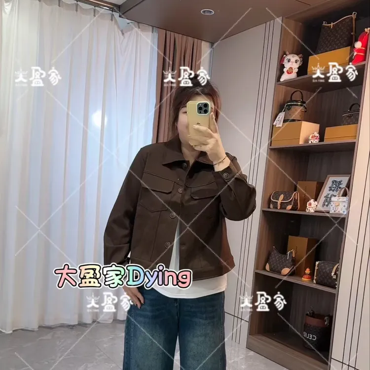 6676设计款简约夹克外套