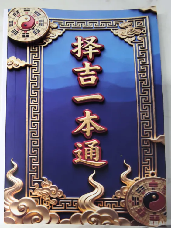 择吉一本通 开业入宅求福出行等  高清现货