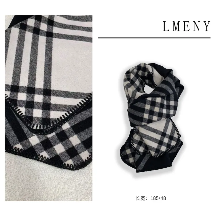LMENY英伦午后~格子围巾软糯亲肤百搭保暖围脖25DP003