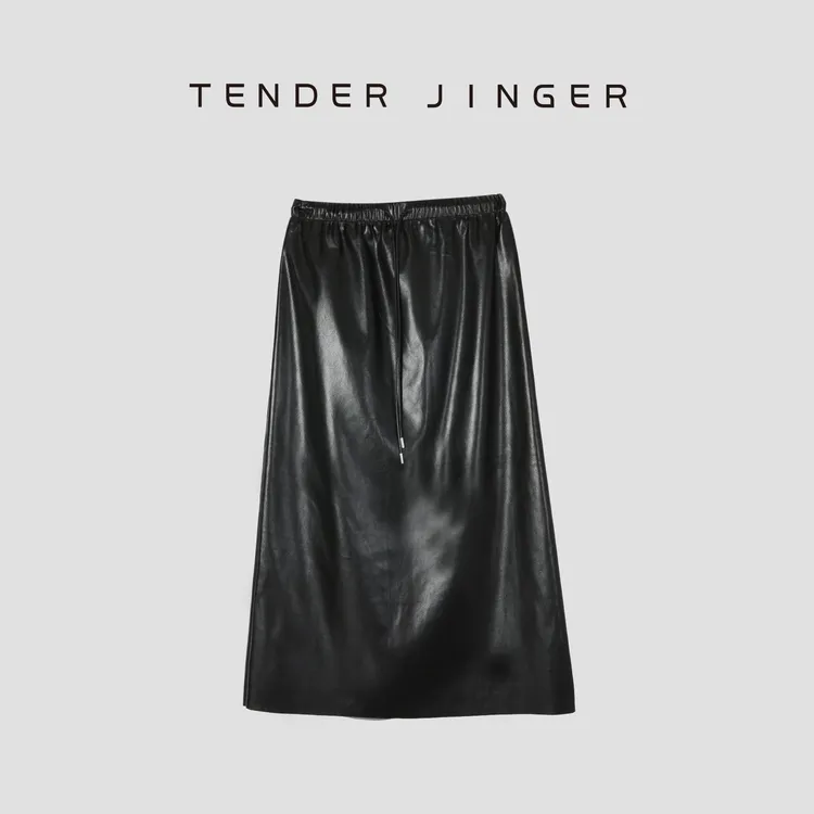 Tender Jinger超薄高腰松紧半身裙T53TS41441