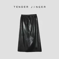 Tender Jinger超薄高腰松紧半身裙T53TS41441