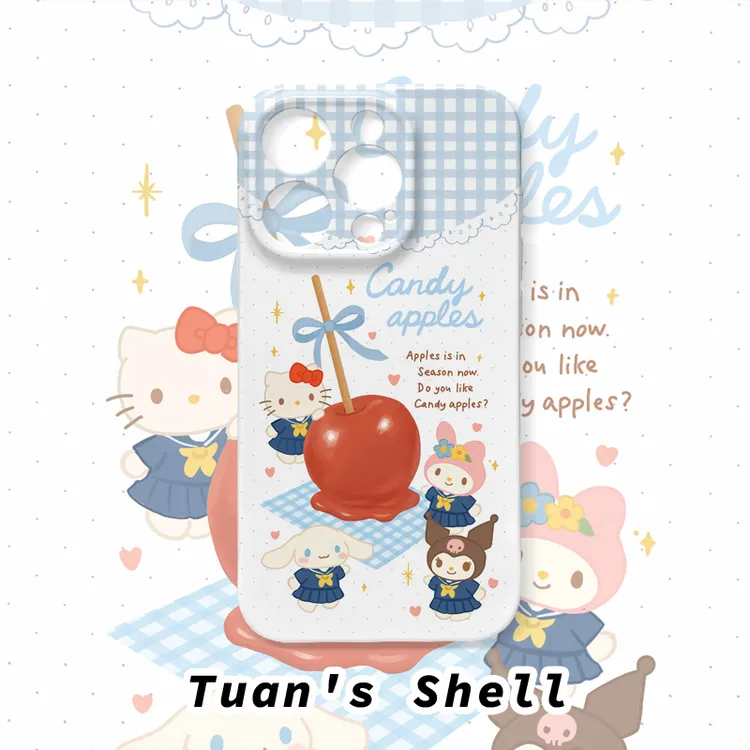 苹果三丽鸥菲林软壳适用苹果VIVO华为OPPO小米荣耀一加手机壳