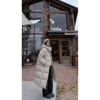 苏安家｜“雪之女王”三星安心绒95白鸭绒 升级强防水防风长款羽绒服