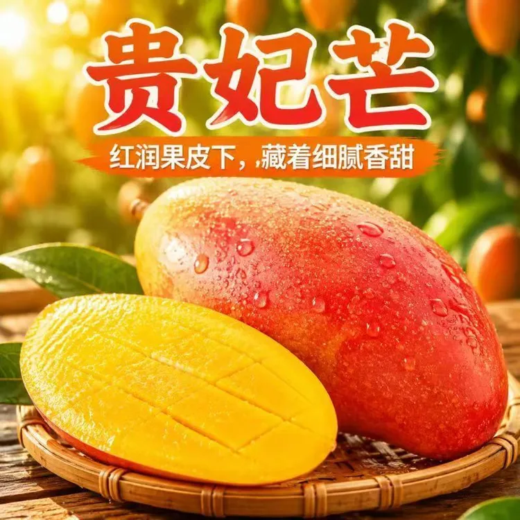【产地直发】新鲜采摘贵妃芒果应季水果香甜多汁核薄孕妇水果商品图