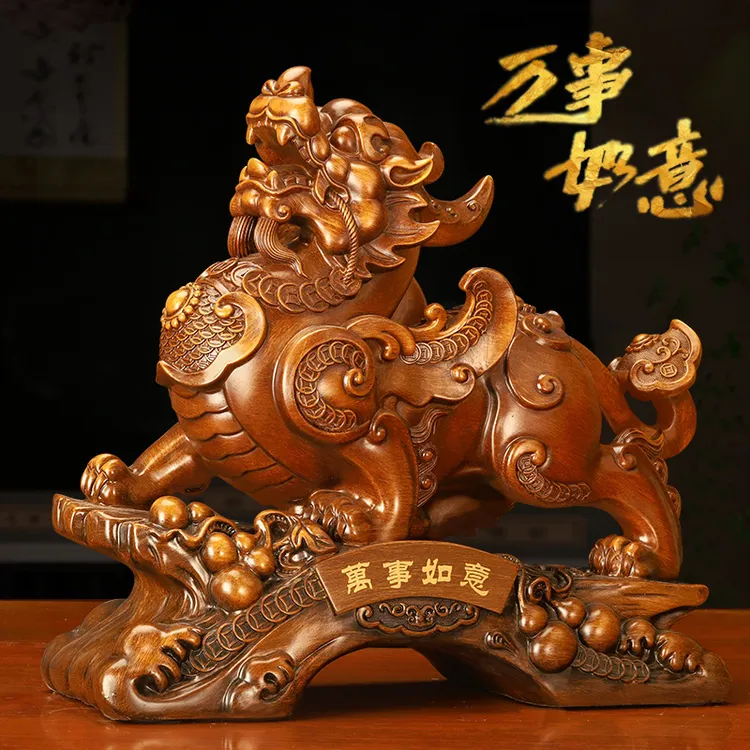【师傅推荐】貔貅招财摆件做生意店铺玄关公司酒店前台摆设开业礼物