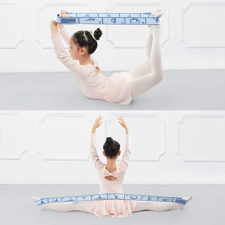 儿童舞蹈训练专用弹力带瑜伽拉伸零基础劈叉一字马练习辅助拉筋带