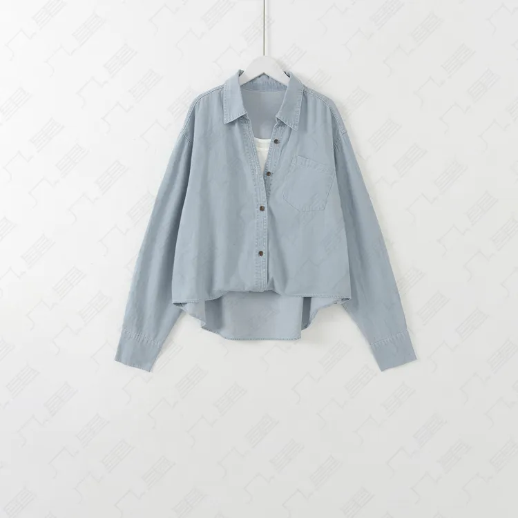 几里与麻【春日心动】百搭时尚设计感衬衫 衣长65 胸围116 2030891