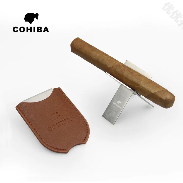 金属雪茄烟托架德国进口不锈钢雪茄小巧支架便携可折叠烟托折叠式