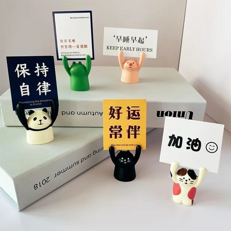 小红书举手小猪治愈系加油网红装饰桌面礼物励志摆件可爱家居摆J