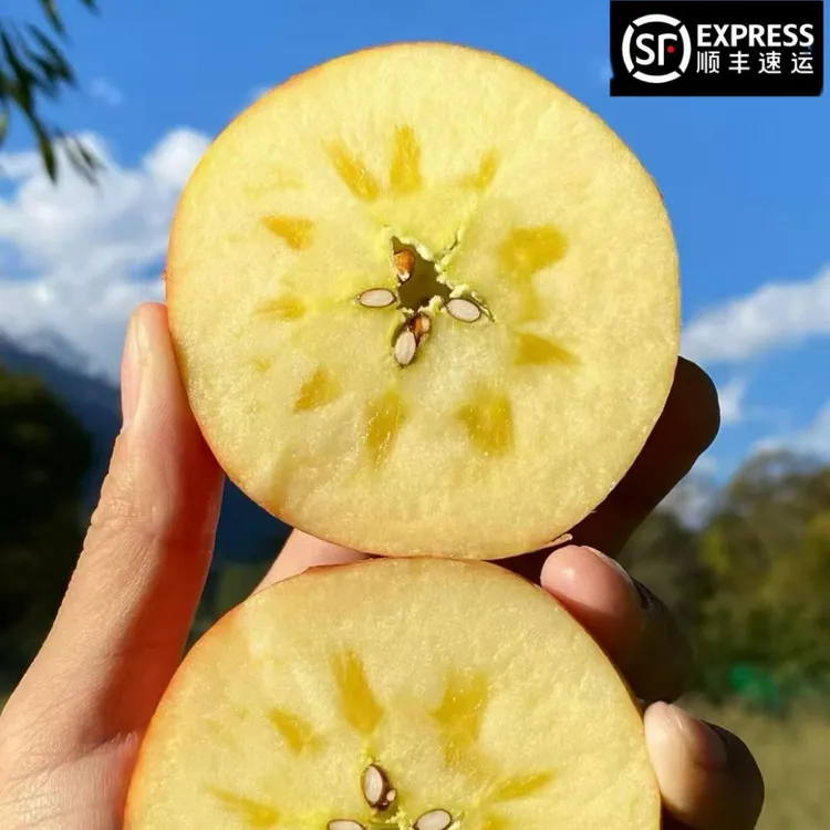 顺丰包邮丽江宁蒗糖心苹果糖心丑苹果丑苹果脆甜多汁现摘现发战机