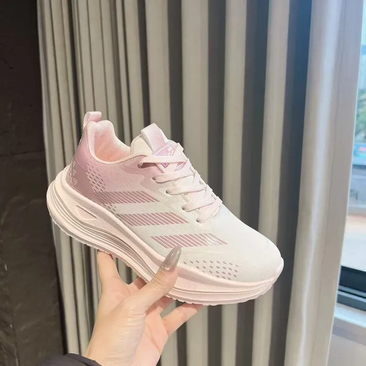 刘胖胖#秋冬新款男女情侣款舒适运动百搭时尚跑步鞋1166