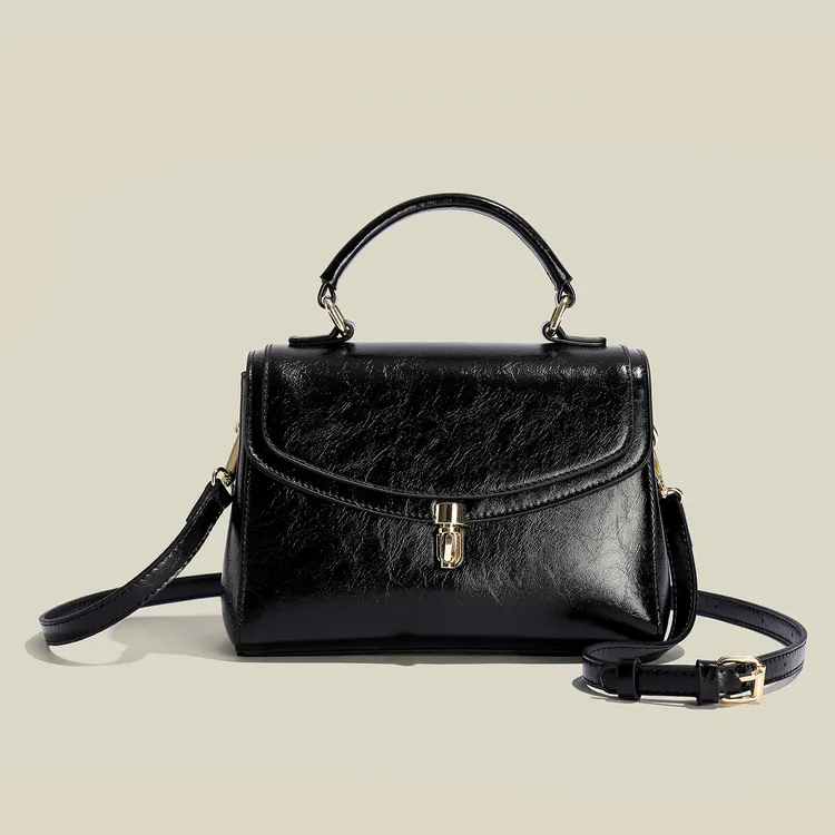 时尚女士包包2025新款斜挎包百搭软皮秋冬挎包单肩包休闲复古简约