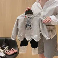 两件套女童秋装套装卫衣套装