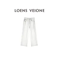 LOENS VEIONE/罗拉【棉】全新时尚简约修饰腿型阔腿裤25CVAG0045N