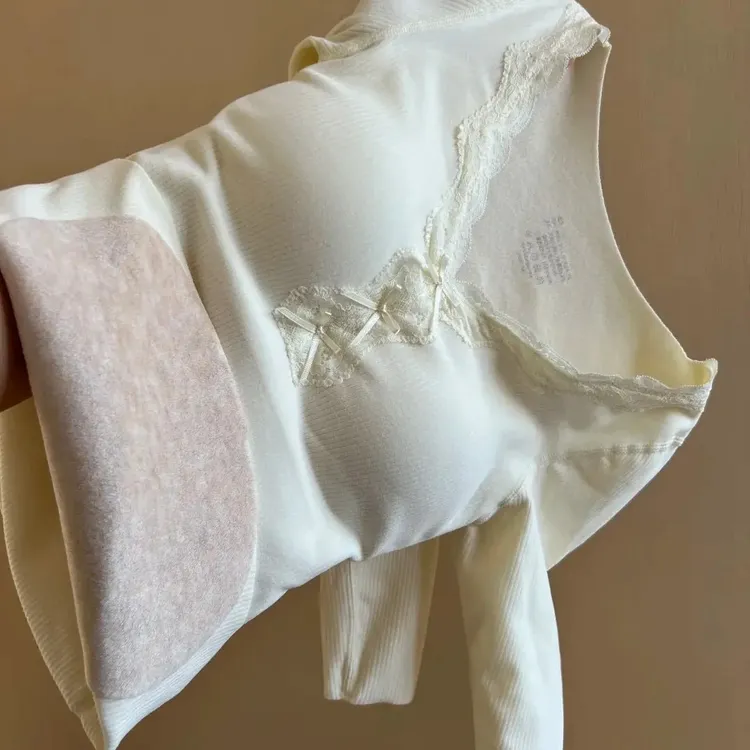 保暖内衣女加绒加厚秋衣秋裤套装7A羊绒2025秋冬季带胸垫修身上衣