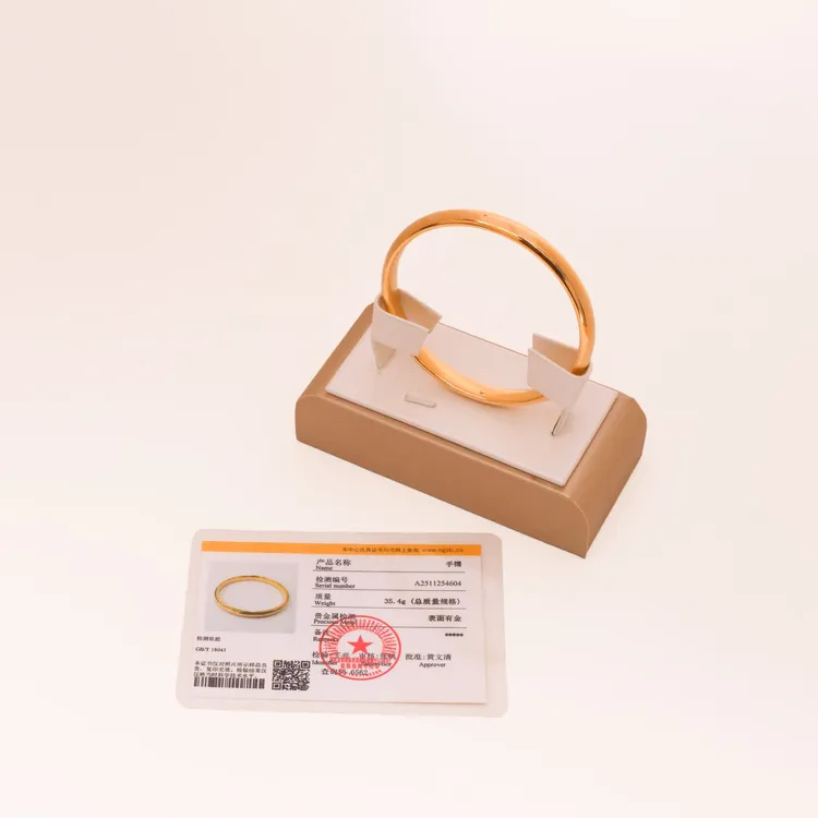 铜合金手镯 泥鳅背手镯时尚简约经典