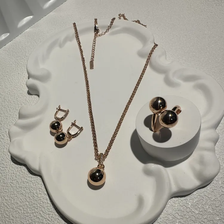 铜合金戒指 单颗珠珠戒指0015