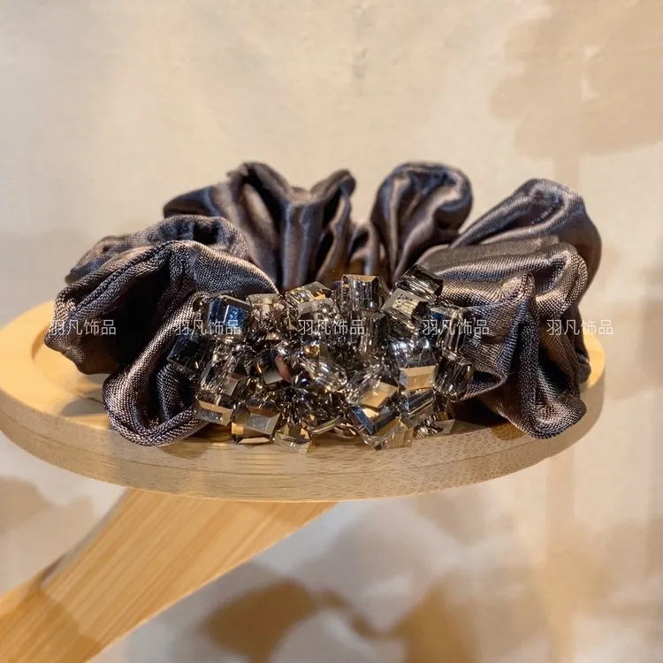 羽凡发绳头饰复古轻职风发圈瑞丽风简约轻奢波西米亚风法式头绳