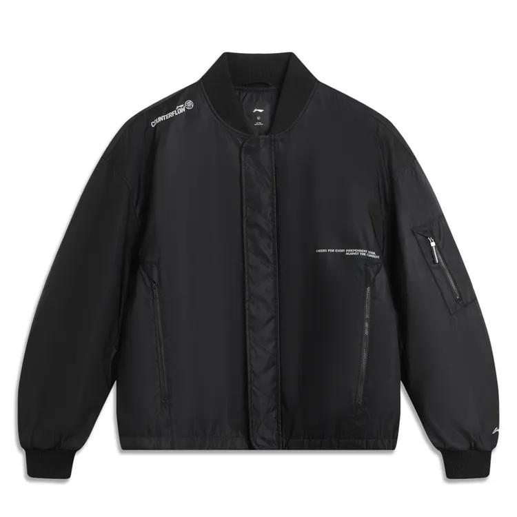 L李宁户外CF溯｜棉夹克秋冬男荷尔蒙未来机能反光保暖外套AJDV211